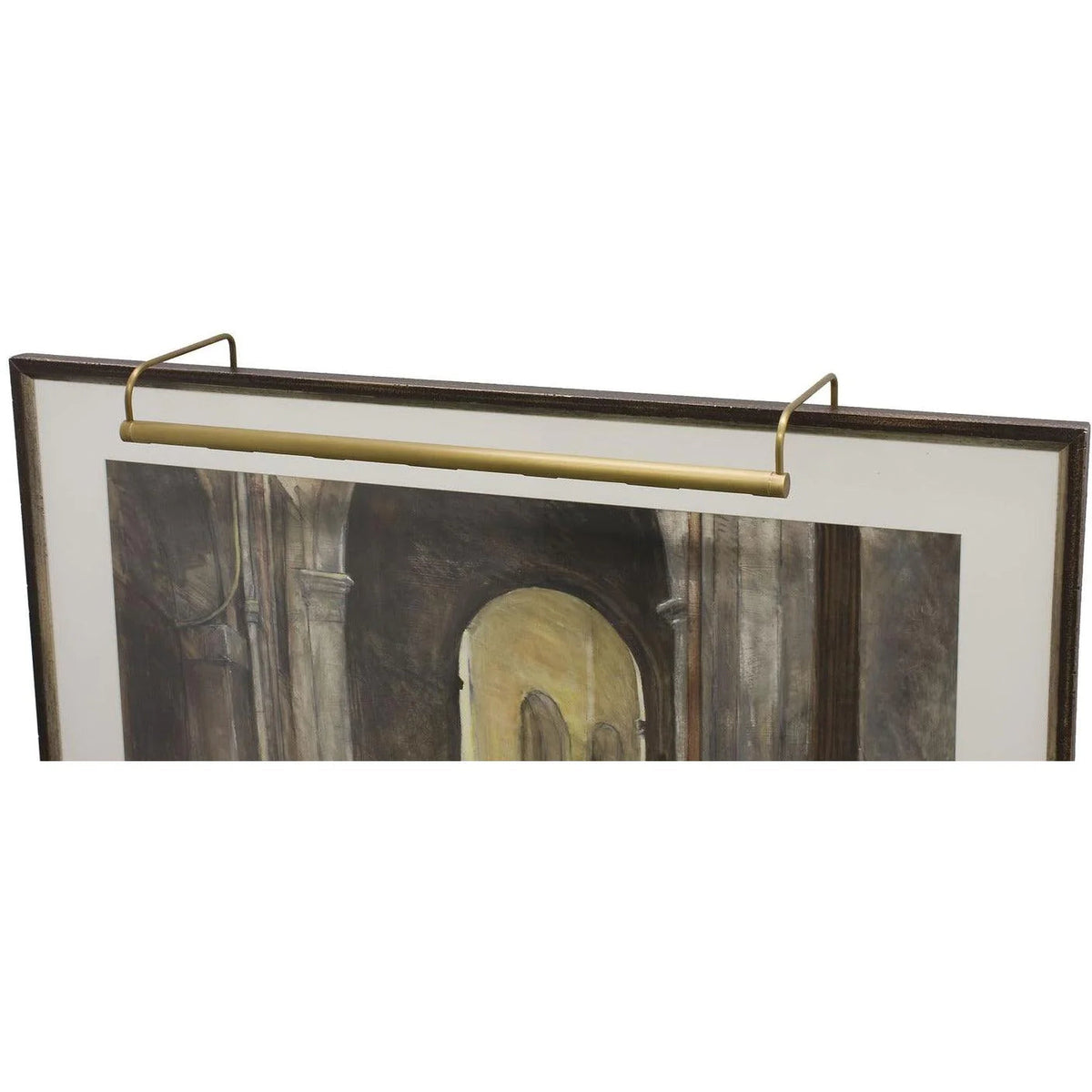 House of Troy Slim-Line 84" Weathered Brass Picture Light