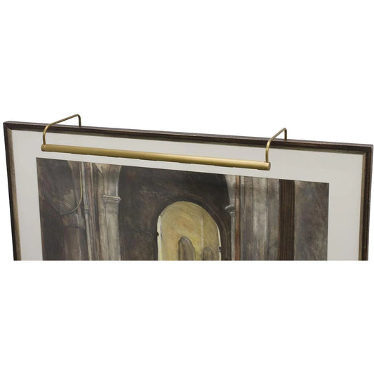 House of Troy Slim-Line 84" Weathered Brass Picture Light