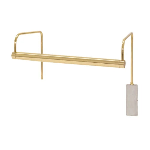 House of Troy Slim-Line LED 15" Polished Brass Picture Light
