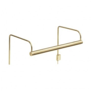 House of Troy Slim-line 11" Weathered Brass Picture Light