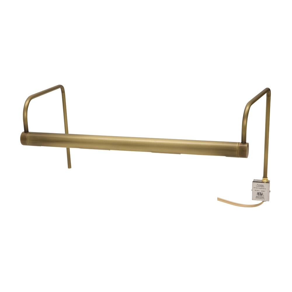 House of Troy Slim-line 16" Antique Brass Picture Light