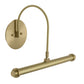 House of Troy Slim-line 16" Satin Brass Picture Light