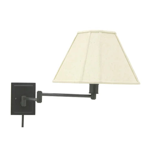 House of Troy Swing Arm Oil Rubbed Bronze Wall Lamp WS16-91