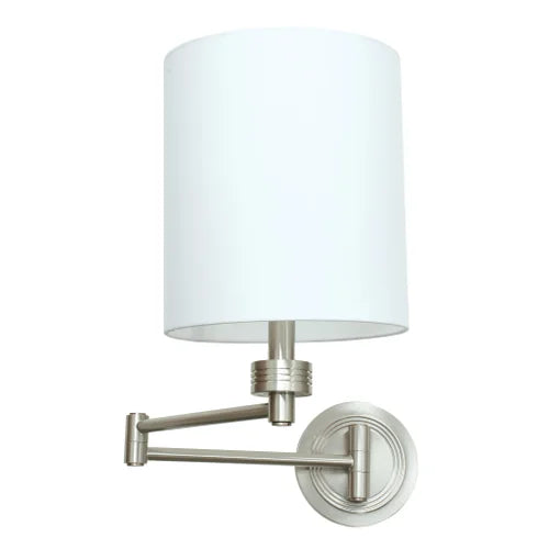 House of Troy Swing Arm Satin Nickel Wall Lamp WS775-SN