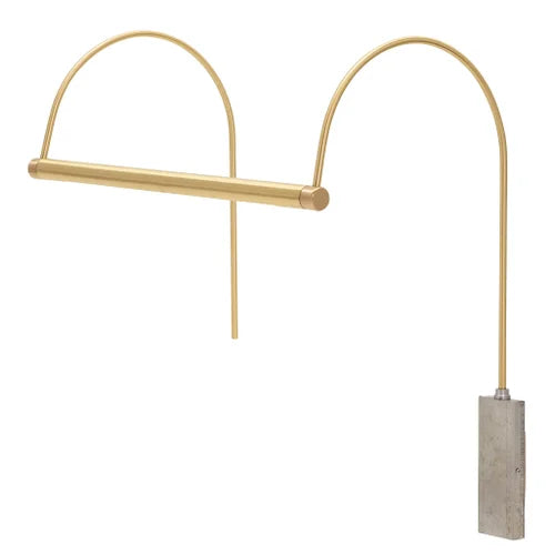 House of Troy Ultra Slim-Line LED 15" Satin Brass Picture Light