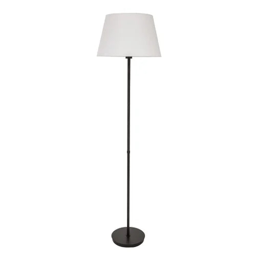 House of Troy Vernon 3-Bulb Black Floor Lamp