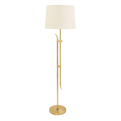 House of Troy Windsor 61" Antique Brass Floor Lamp