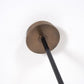 Intueri Light Bullarum 45" X 4" Brass or Copper Chandelier With Hand-Blowen Glass