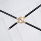 Intueri Light Bullarum 46" x 4" x (32" - 41") Brass or Copper Chandelier With Hand-Blowen Glass