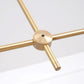 Intueri Light Bullarum Pure TS2 31" x 5" Brass Body, Glass Sphere