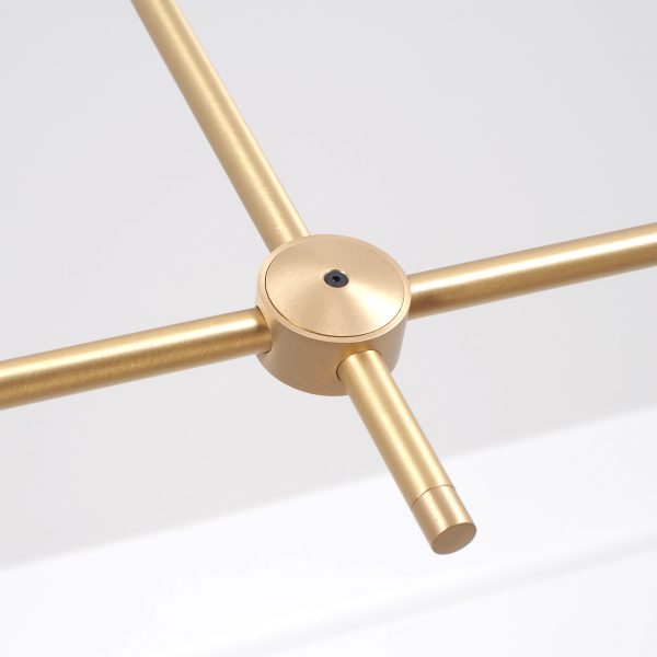 Intueri Light Bullarum Pure TS2 31" x 5" Brass Body, Glass Sphere