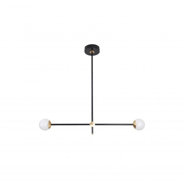 Intueri Light Bullarum Pure TS2 31" x 5" Brass Body, Glass Sphere