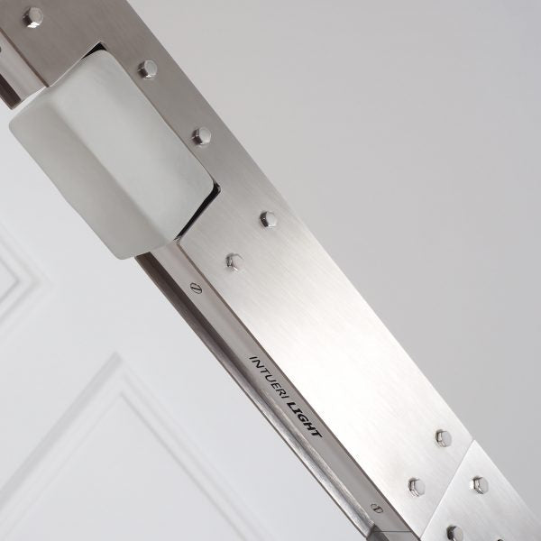 Intueri Light Cubi Series 04.1244 49" x 2" x 19" Brass or Steel body , Cast glass