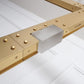Intueri Light Cubi Series 04.650 26" x 2" x 26" Brass or Steel body , Cast glass