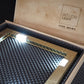 Intueri Light Cubi Series 04.650 26" x 2" x 26" Brass or Steel body , Cast glass