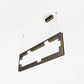 Intueri Light Cubi Series 05.1084 43" x 2" x 13" Brass or Steel body , Cast glass