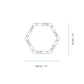 Intueri Light Cubi Series 06.940 37" x 2" x 32" Brass or Steel body , Cast glass