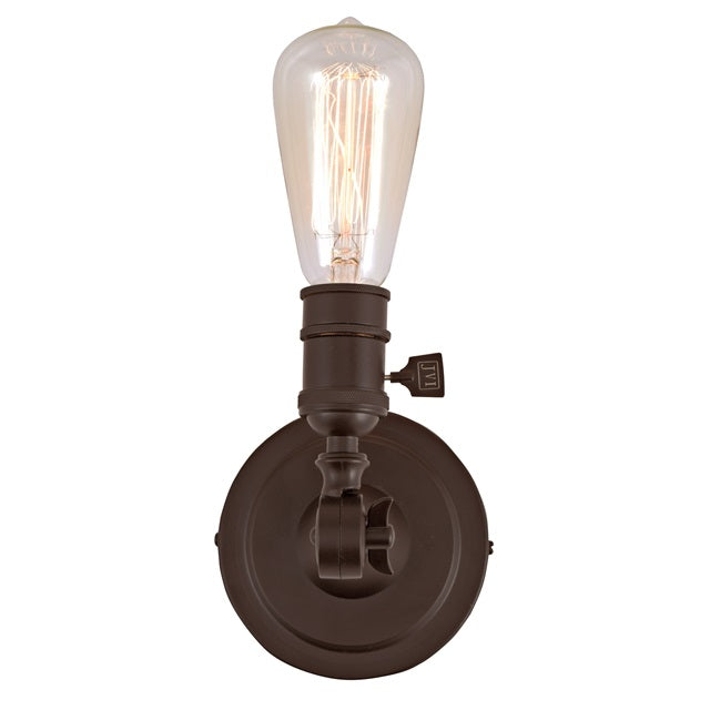 JVI Designs Soho Oil Rubbed Bronze 1-Light Swivel Wall Sconce