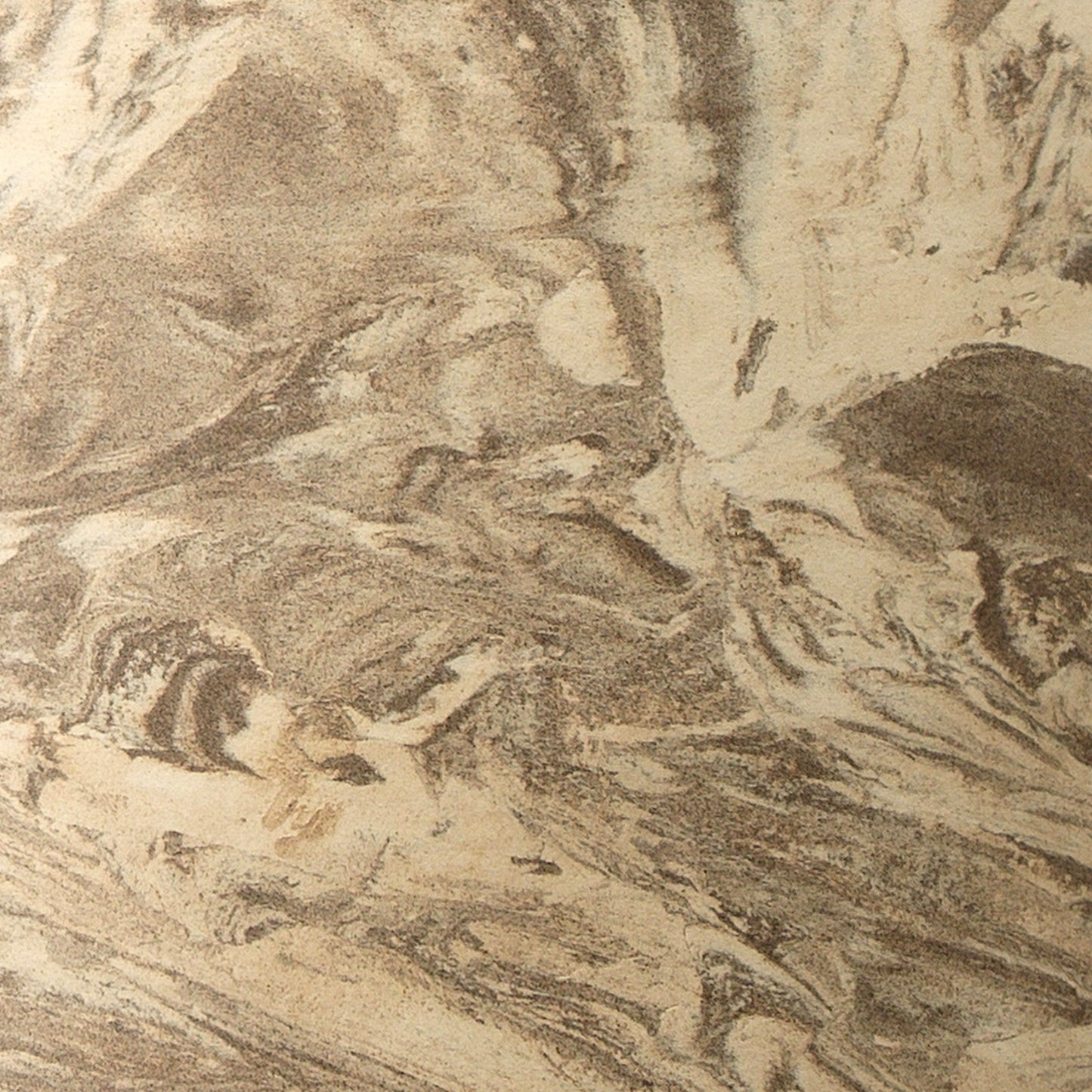 Jamie Young Aldrich 17" x 28" 1-Light Off-White Reactive Glaze Ceramic Table Lamp With White Linen Drum Shade