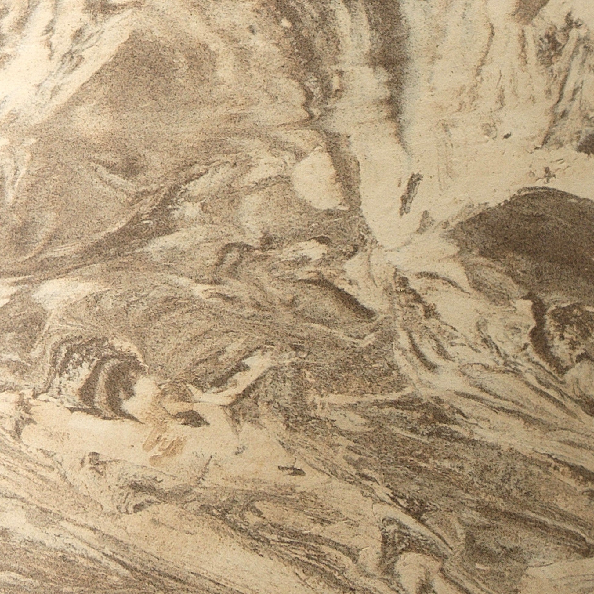 Jamie Young Aldrich 17" x 28" 1-Light Off-White Reactive Glaze Ceramic Table Lamp With White Linen Drum Shade