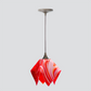 Jezebel Gallery Flame Radiance 9" x 7" Small Strawberries and Cream Pendant Light With Brown Hardware