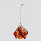 Jezebel Gallery Flame Signature 11" x 10" Large Begonia Pendant Light With Nickel Hardware