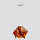 Jezebel Gallery Flame Signature 11" x 10" Large Begonia Pendant Light With White Hardware