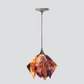 Jezebel Gallery Flame Signature 11" x 10" Large Black Eyed Susan Pendant Light With Brown Hardware
