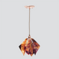 Jezebel Gallery Flame Signature 11" x 10" Large Black Eyed Susan Pendant Light With Copper Hardware