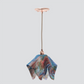 Jezebel Gallery Flame Signature 11" x 10" Large Daily Lily Pendant Light With Copper Hardware