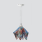 Jezebel Gallery Flame Signature 11" x 10" Large Daily Lily Pendant Light With Nickel Hardware