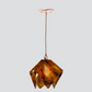 Jezebel Gallery Flame Signature 11" x 10" Large Earth Pendant Light With Copper Hardware