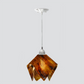 Jezebel Gallery Flame Signature 11" x 10" Large Earth Pendant Light With Nickel Hardware