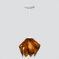 Jezebel Gallery Flame Signature 11" x 10" Large Earth Pendant Light With White Hardware