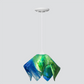 Jezebel Gallery Flame Signature 11" x 10" Large Fern Pendant Light With White Hardware