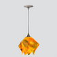 Jezebel Gallery Flame Signature 11" x 10" Large Snapdragon Pendant Light With Brown Hardware