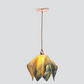Jezebel Gallery Flame Signature 11" x 10" Large Strawflower Pendant Light With Copper Hardware