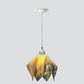 Jezebel Gallery Flame Signature 11" x 10" Large Strawflower Pendant Light With Nickel Hardware