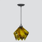 Jezebel Gallery Flame Signature 11" x 10" Large Treebark Pendant Light With Black Hardware