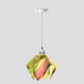 Jezebel Gallery Flame Signature 11" x 10" Large Tulip Pendant Light With Nickel Hardware