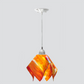 Jezebel Gallery Flame Signature 11" x 10" Large Zinna Pendant Light With Nickel Hardware