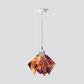 Jezebel Gallery Flame Signature 9" x 7" Small Black Eyed Susan Pendant Light With Nickel Hardware