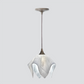 Jezebel Gallery Flame Signature 9" x 7" Small Lotus Pendant Light With Brown Hardware