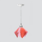 Jezebel Gallery Flame Signature 9" x 7" Small Peony Pendant Light With Nickel Hardware