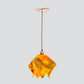 Jezebel Gallery Flame Signature 9" x 7" Small Snapdragon Pendant Light With Copper Hardware