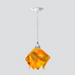 Jezebel Gallery Flame Signature 9" x 7" Small Snapdragon Pendant Light With Nickel Hardware