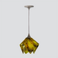 Jezebel Gallery Flame Signature 9" x 7" Small Treebark Pendant Light With Brown Hardware