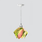 Jezebel Gallery Flame Signature 9" x 7" Small Tulip Pendant Light With Nickel Hardware