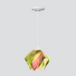 Jezebel Gallery Flame Signature 9" x 7" Small Tulip Pendant Light With White Hardware