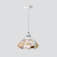 Jezebel Gallery Lily Radiance 11" x 7" Large Bisque Pendant Light With Nickel Hardware